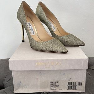 Jimmy Choo Romy 100 pumps - Sz 37, with box and dustbags!